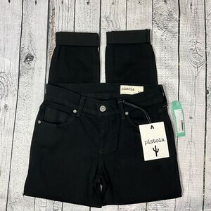 PISTOLA Livca Cuffed Cropped Skinny Jeans